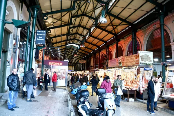 De Varvakios-markt: de centrale markt van Athene