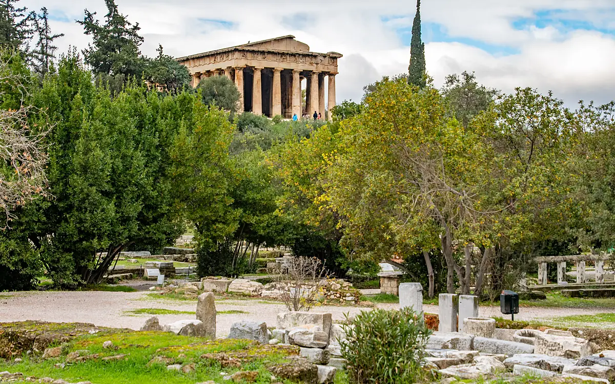 Agora van Athene: wandelen door het hart van de oude stad