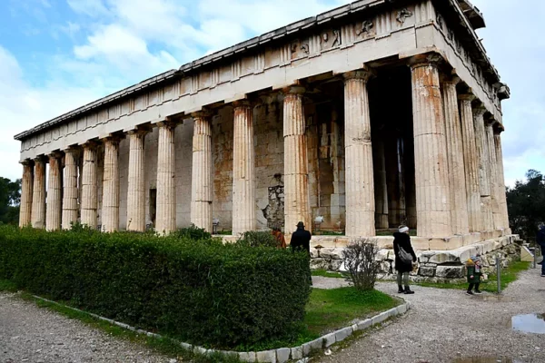 Tempel van Hephaistos: de best bewaarde Griekse tempel