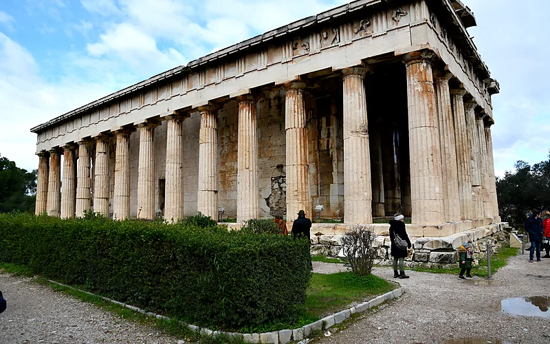 Tempel van Hephaistos: de best bewaarde Griekse tempel